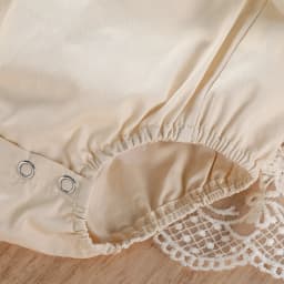 IBTOM CASTLE Baby Girls Lace Bodysuit Boho Clothes 1st Birthday Cake Smash Outfit Newborn Photography Outfits Summer Sunsuit 3-6 Months Apricot Lace - Thumbnail 7