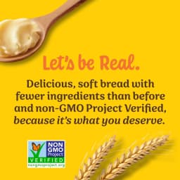 Nature's Own Butterbread, Non-GMO Bread, Sandwich Bread, 20 oz Loaf - Thumbnail 2
