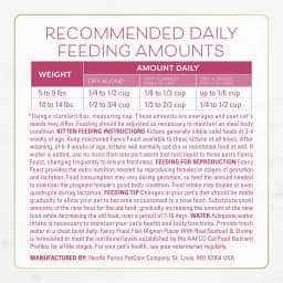 Purina Fancy Feast Dry Cat Food Filet Mignon Flavor with Seafood and Shrimp, 3 lb Bag - Thumbnail 10