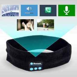 KNACK- Waterproof Bluetooth 5.0 Earbuds Sleep Wireless Headphones Headband Headsets Usa - Thumbnail 2