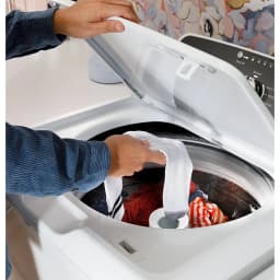 Hotpoint 4 cu ft High Efficiency White Top Load Washing Machine with Cold - Thumbnail 2