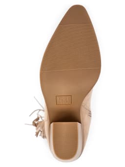 Time And Tru Women's Faux Suede Tall Fringe Boots - Thumbnail 7