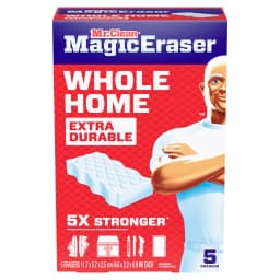 Mr. Clean Magic Eraser Sponge, Cleaner, Whole Home Extra Durable, 5ct - Thumbnail 13