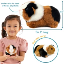 Gigi The Guinea Pig - 7 Inch Stuffed Animal Plush - by TigerHart Toys - Thumbnail 3