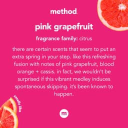 method All-Purpose Cleaner Spray, Pink Grapefruit - Cuts Grease & Grime on Counters, Glass, Sealed Wood & Floors, for Kitchen & Bathroom, 28 fl oz - Thumbnail 3