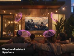 Sylvox 65 inch 120Hz Outdoor TVs,4K Smart Television 1000nits with Dobly Atmos, IP55 Waterproof - Thumbnail 20