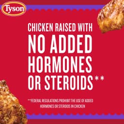 Tyson Any'tizers Honey BBQ Flavored Bone In Chicken Wings, 22 oz (Frozen, Fully Cooked) - Thumbnail 5