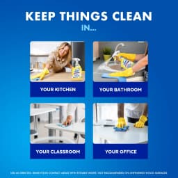 (6 pack) Lysol® All Purpose Cleaner Sanitizing and Disinfecting Spray Lemon Breeze Scent, 32 oz, Bottle - Thumbnail 4