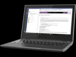 Lenovo 300e Gen 2 11.6" Touchscreen Convertible 2 in 1 Laptop - Intel Celeron N4100 Quad-core 4GB RAM 128GB SSD Windows - Thumbnail 3