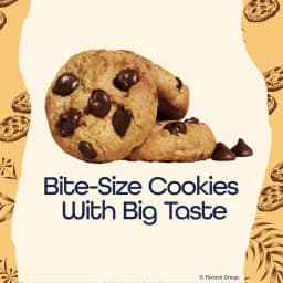 Famous Amos Classic Chocolate Chip Cookies, Bite-size cookies, Sweet Treats, 10 Pack Box, 1oz Bag - Thumbnail 3