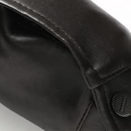 Maoxin Men's Jacket Men's Fashion Vintage Motorcycle Solid Color Zipper Pocket Leather Long Sleeved Hooded Jacket Plus Size Jackets for Men Black L - Thumbnail 6