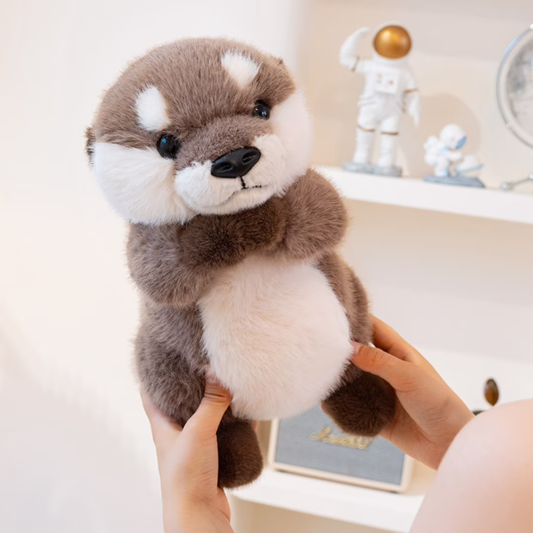 Cuddly Sea Otter Stuffed Animal-Cute OtterPlush Soft Plush Toy Birthday Gift for Kids Girls Boys - Thumbnail 4