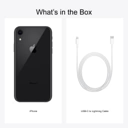 Restored Straight Talk Apple iPhone XR, 64GB Black Prepaid Phone (Locked to Straight Talk) (Refurbished) - Thumbnail 3