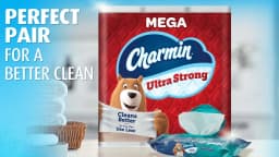 Charmin Ultra Strong Toilet Paper, 24 Mega XL - Thumbnail 5