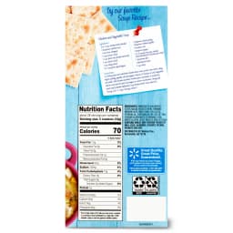 Great Value Saltine Crackers, 16 oz, 4 Count - Thumbnail 5