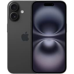 Restored Apple iPhone 16 - Cricket Wireless - 128GB Black - Thumbnail 1