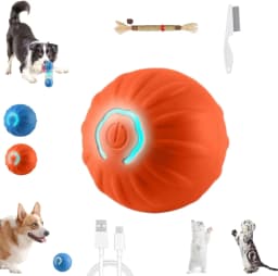 Smart Interactive Dog Toy, Wicked Ball AIR, Automatic Moving, Bouncing, and Rotating, E-TPU Material, IPX7 Waterproof Rating, Active Rolling Ball - Thumbnail 8