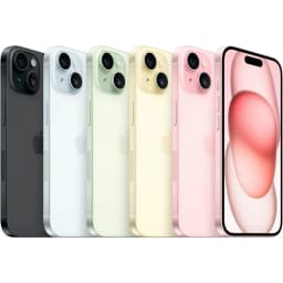 Pre-Owned T-Mobile Apple iPhone 15 Cell Phone 128GB 8GB RAM 5G Black - Thumbnail 5