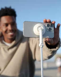KraftGeek 66'' Magnetic Phone Tripod for iPhone MagSafe, JustTap Selfie Stick Tripod with Remote, Portable Tripod Stand for Video Recording, Travel - Thumbnail 4