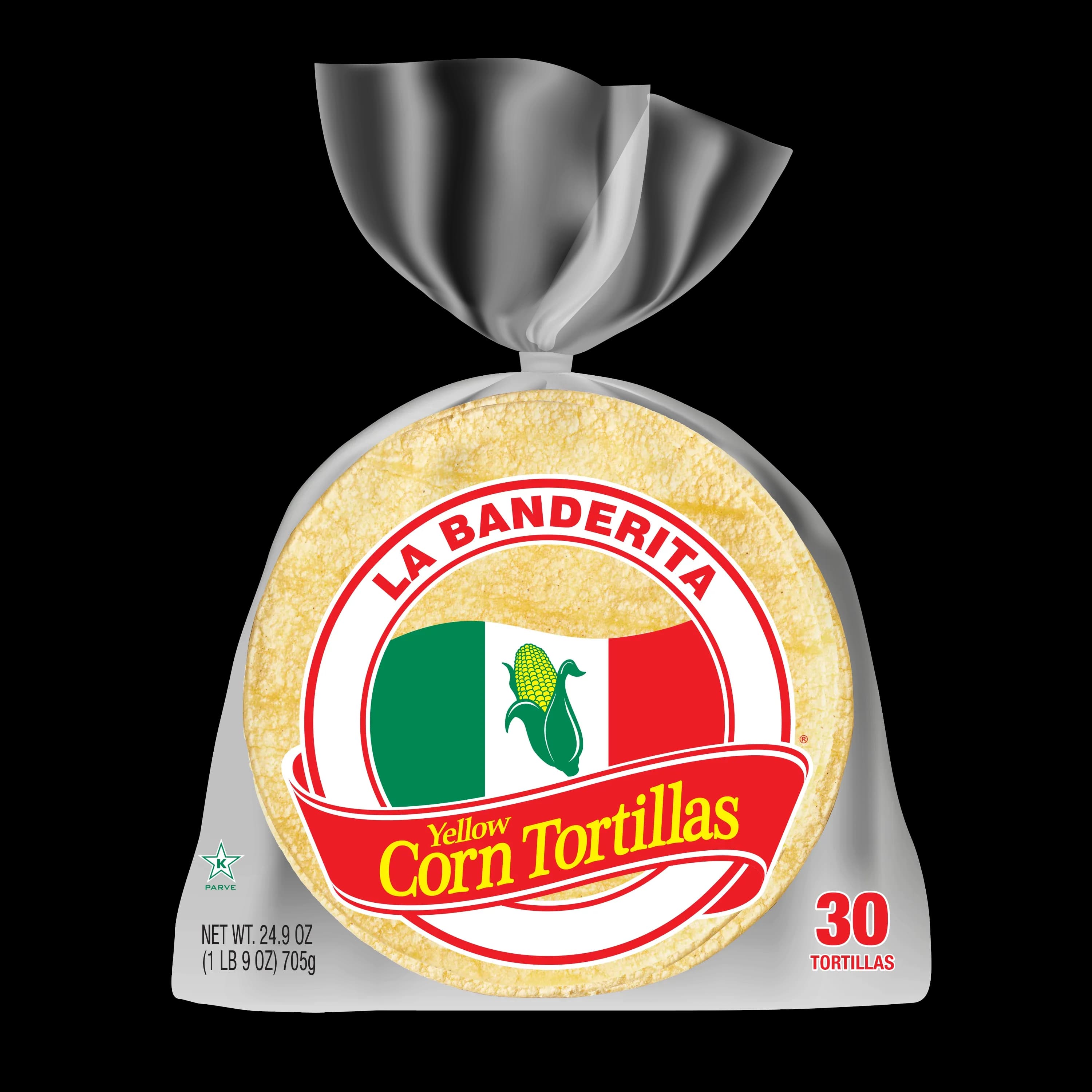 La Banderita Yellow Corn Tortilla 30 Count