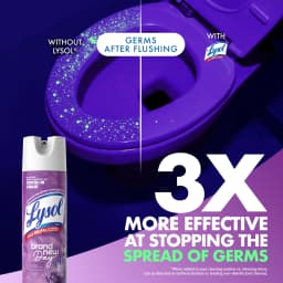 Lysol® Disinfectant Spray, Sanitizing and Antibacterial Spray, Lavender & Cotton Blossom, 12.5 oz - Thumbnail 3