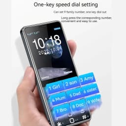NFTIGB Unlocked Cell Phone 2G Dual SIM Big Key Basic Phone with 2.4 Inch Color Screen SOS Emergency Call Loud Speaker Black Gray Elderly Friendly Back-up Mobile Device 4.9 inches / 12.5 cm - Thumbnail 5