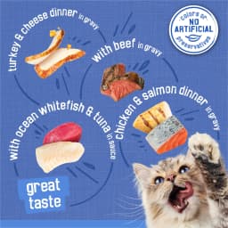 Purina Friskies Shreds Variety Pack, Wet Cat Food, 5.5 oz Cans, 32 Pack - Thumbnail 5