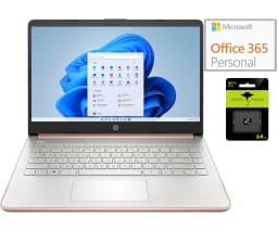 HP Newest 14" Ultral Light Laptop for Students and Business, Intel Quad-Core N4120, 4GB RAM - Thumbnail 1