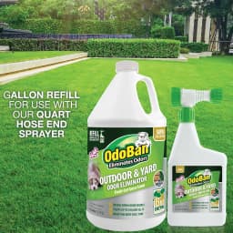 OdoBan Outdoor & Yard Odor Eliminator Super Concentrate Refill, 2 Gallons - Thumbnail 5