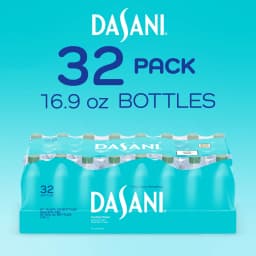 Dasani Purified Water Bottles, 16.9 fl oz, 32 Pack - Thumbnail 6