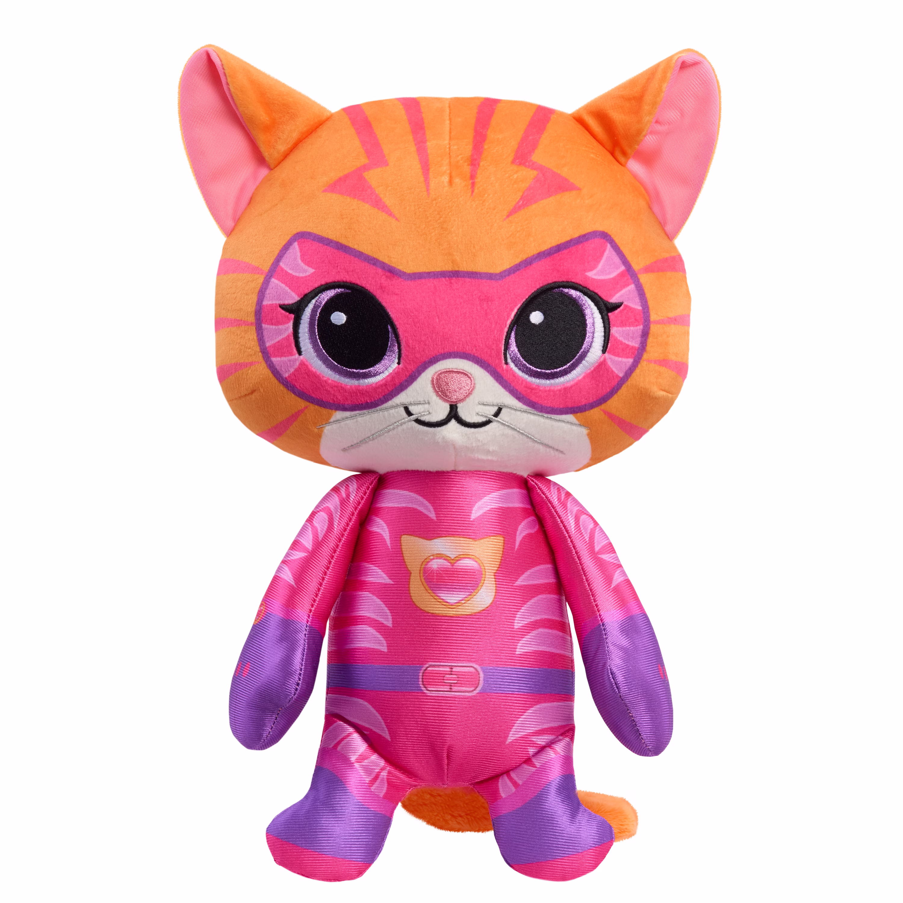 Disney Jr. SuperKitties 15-inch Large Plush Ginny Stuffed Animal, Toy for Kids Ages 2 and up - Thumbnail 6