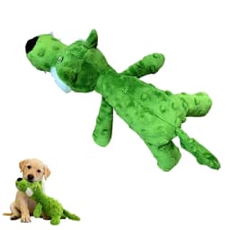 Horivan Interactive Squeaky Dog Toy for Small Medium Dogs Indestructible Chew Toy with Soft Plush Puppy Teething Chew Long Lasting Pet Toy - Thumbnail 9