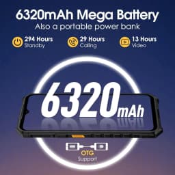 Ulefone Armor X13 Rugged Phone, 12 64GB, 50MP Rear Camera, 24MP Night Vision Camera, Android 15 OS Rugged Smartphone - Thumbnail 4