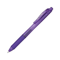 Pentel EnerGel-X Retractable Gel Pens Medium Pen Point - 0.7 mm Pen Point Size - Refillable - Retractable - Violet Gel-based Ink - Violet Barrel - Thumbnail 3