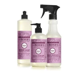 Mrs. Meyer's Peony Kitchen Set, Dish Soap, Hand Soap, and Multi-Surface Cleaner, Peony, 1 CT - Thumbnail 1