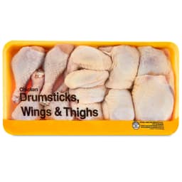 Freshness Guaranteed Bone-in Chicken Thighs, Drumsticks and Wings, 2.8 - 7.0 lb - Thumbnail 1