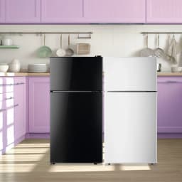 TACOOL 2.35 Cu.ft Small Mini Refrigerator for Office Compact Dual Door Fridge Egg Trey Low Noise, Black - Thumbnail 7