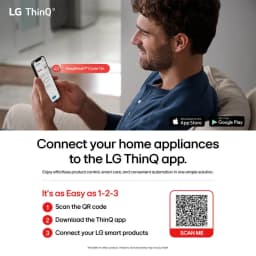 LG WM6500HBA front load washer - Thumbnail 3