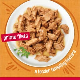 Purina Friskies Prime Filet, Chicken in Gravy, Wet Cat Food, 5.5 oz Can, - Thumbnail 3