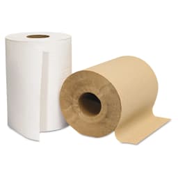 GEN Hardwound Towels, Brown, 1-Ply, Brown, 800ft, 6 Rolls/Carton -GEN1825 - Thumbnail 3