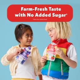 Once Upon a Farm Organic Refrigerated Kids' Snack Strawberry Banana Swirl Dairy-Free Smoothie, 4oz Pouch (4 Pack) - Thumbnail 4