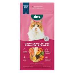 Jinx Atlantic Salmon, Ocean Fish, & Pollock Dry Cat Food, 3 lb Bag - Thumbnail 1