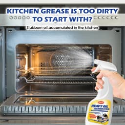 Gihen Multi-Purpose Cleaner Heavy Oil for Kitchen Household Oven Stove Range Hood Sink - Thumbnail 3
