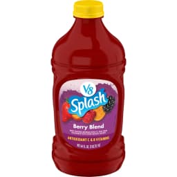 V8 Splash Berry Blend Flavored Beverage, 64 fl oz Bottle - Thumbnail 1