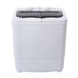 Portable Washing Machine,Compact Clothes Washing Machine, Semi Automatic Washing Machine, Mini Twin Tub Washing Machine for Apartments - Thumbnail 5