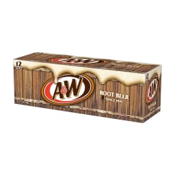 A&W Root Beer Soda Pop, 12 fl oz, 12 Pack Cans - Thumbnail 10
