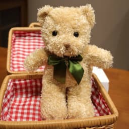 TOPRenddon Cute Bear Stuffed Animals, 10 Inch Soft Plush Stuffed Bears Toy Bulk with Bow Tie for Kids Boys Girls Graduation Baby Shower Christmas - Thumbnail 1