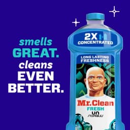 (3 pack) Mr. Clean All Purpose Cleaner, 2X Concentrated Multi Surface, Unstopable Fresh Scent, 41 fl oz - Thumbnail 3