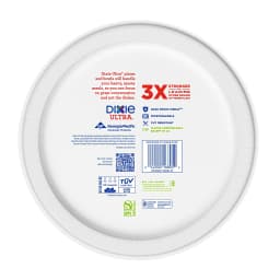 Dixie Ultra Summer Design Disposable Paper Plates, 10", Multi-Color, 20 Count - Thumbnail 6