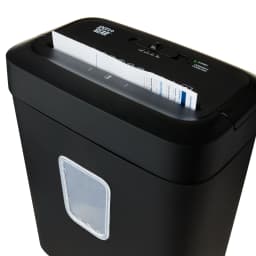 Pen+Gear 6-Sheet Cross-Cut Paper/Credit Card Shredder with 3.7 Gallon Bin, Black, Home & Office Use - Thumbnail 5